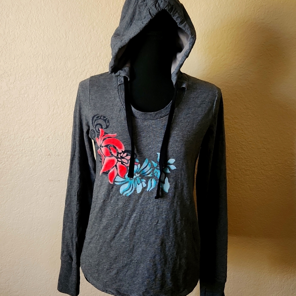 Crazy Shirts Women's Hoodie Shirt Size XS Grey